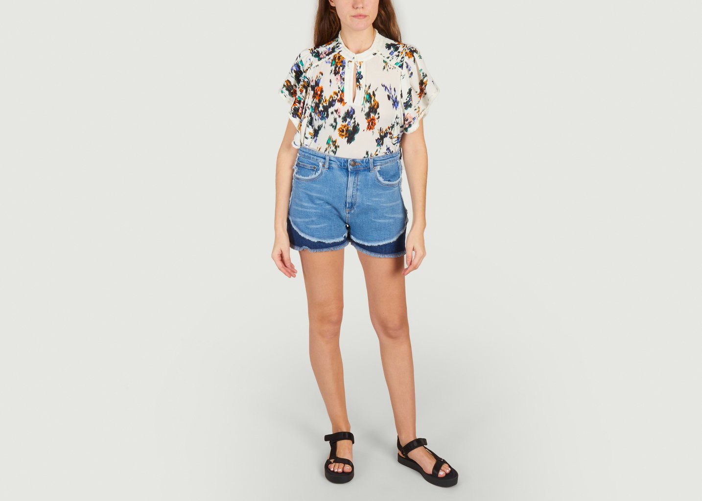 L'exception Short Jada Denim Munthe