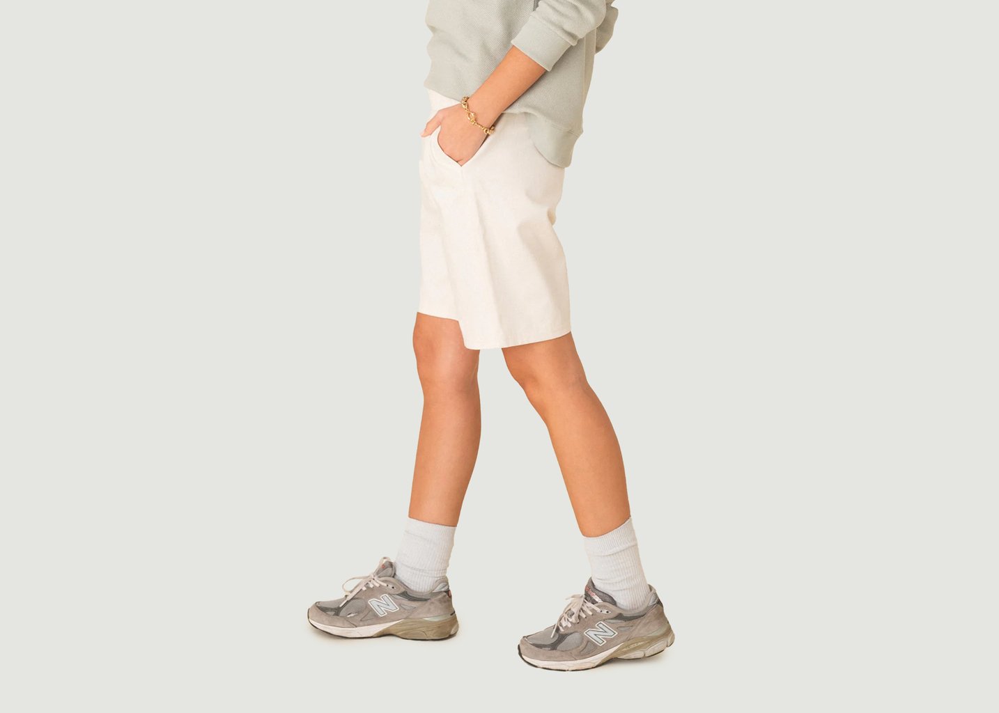 L'exception Short Lakers Ecru Noyoco