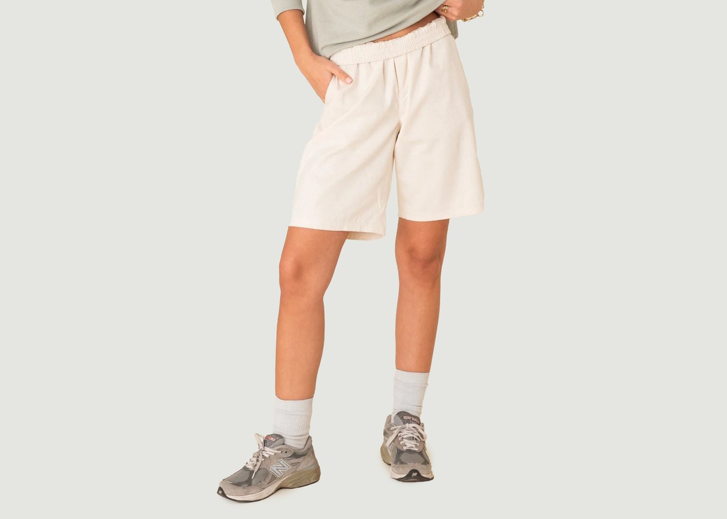 l'exception Short Lakers Ecru noyoco