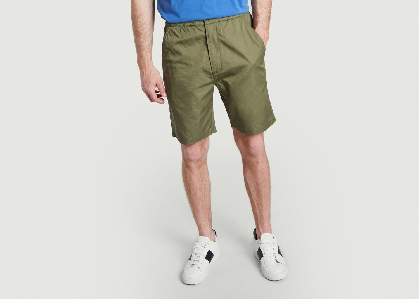 l'exception Short Long Track Olive Universal Works