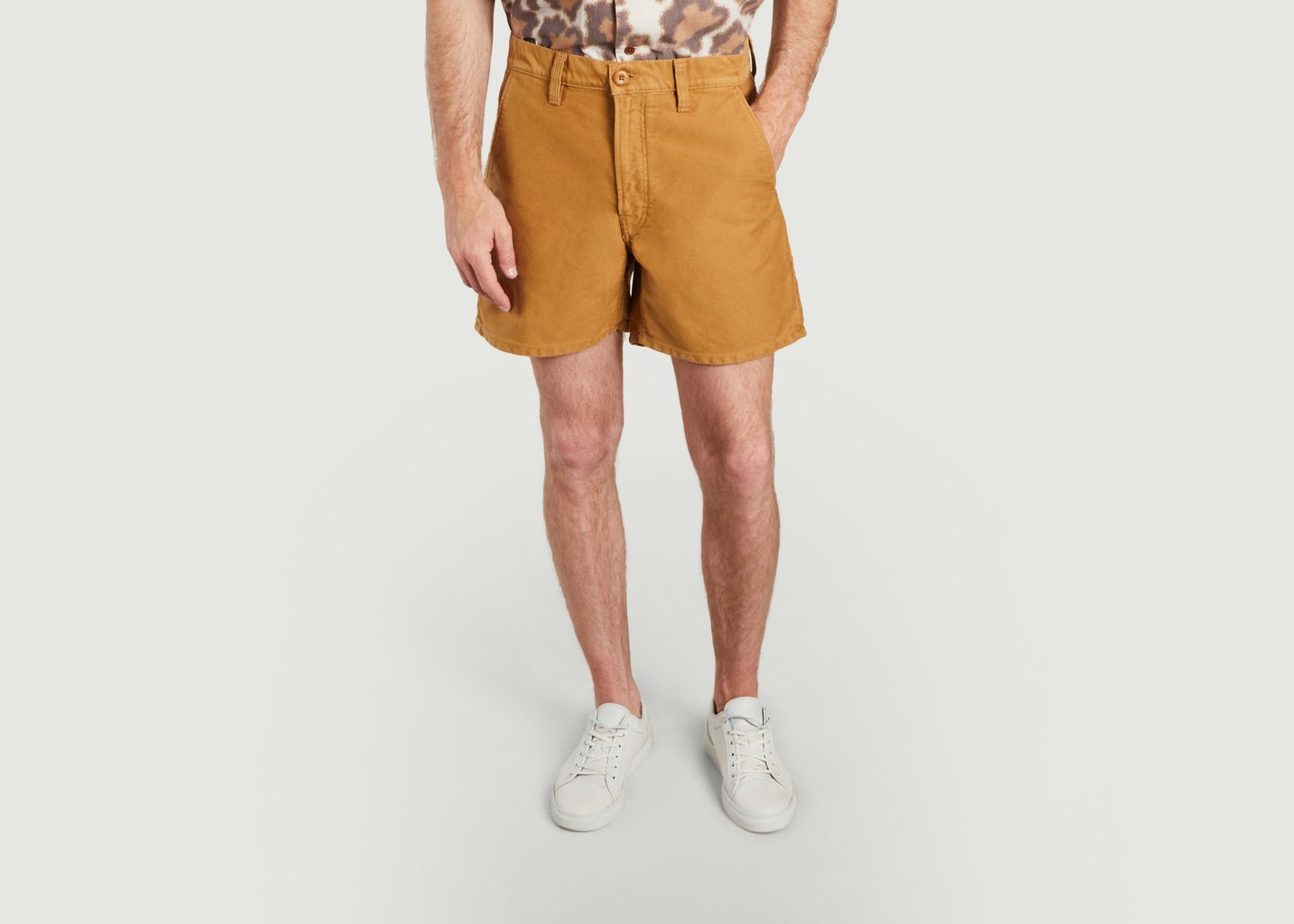 l'exception Short Luke Beige Nudie Jeans