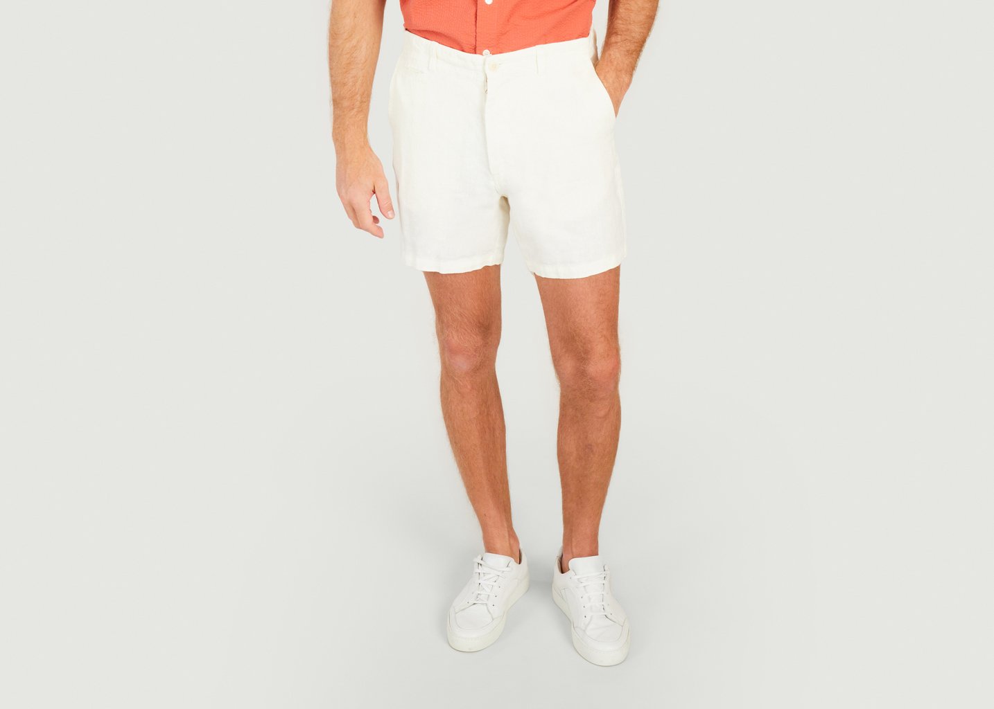 l'exception Short Maciel Ecru La Paz