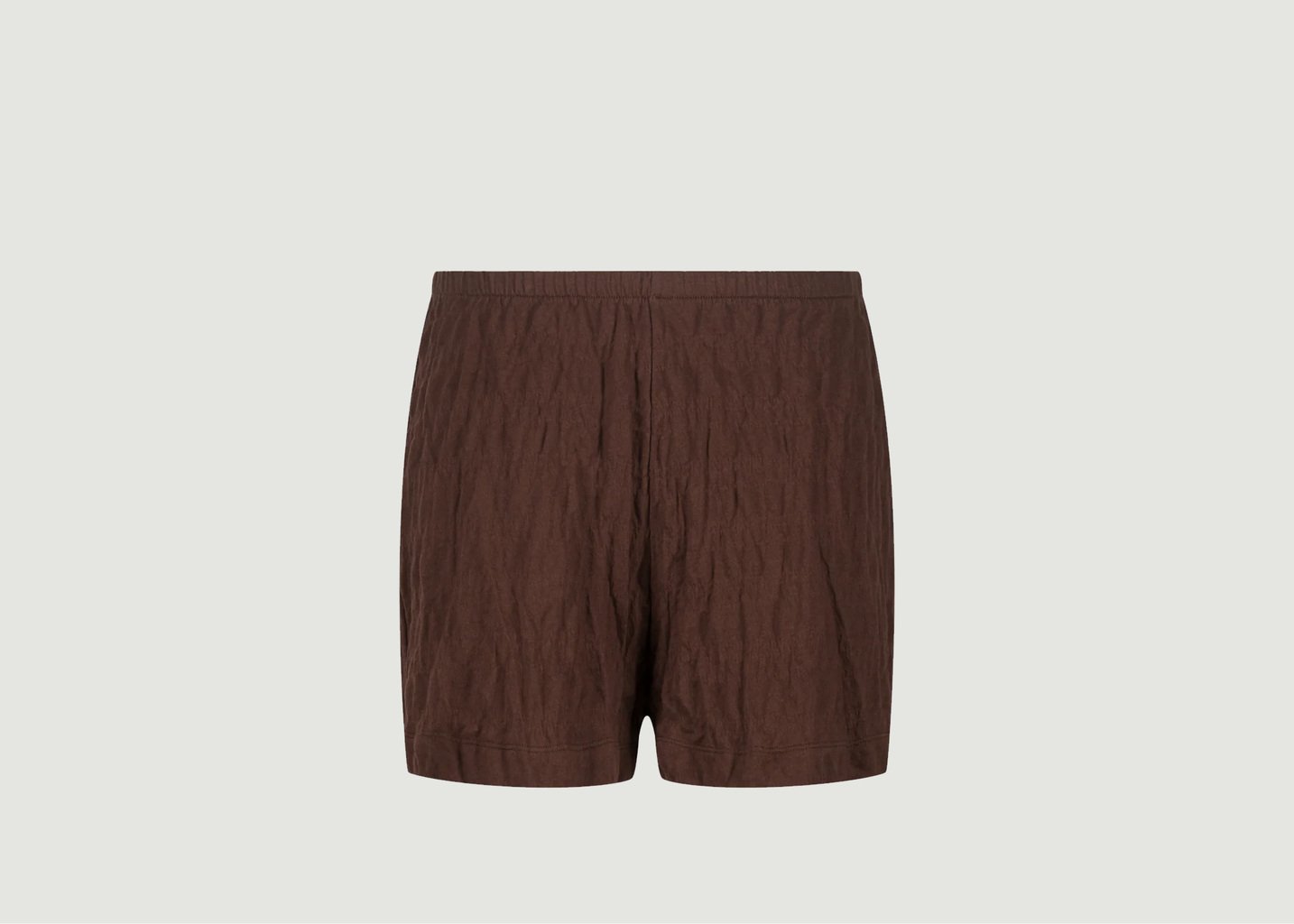 l'exception Short Manta Marron Nénés Paris