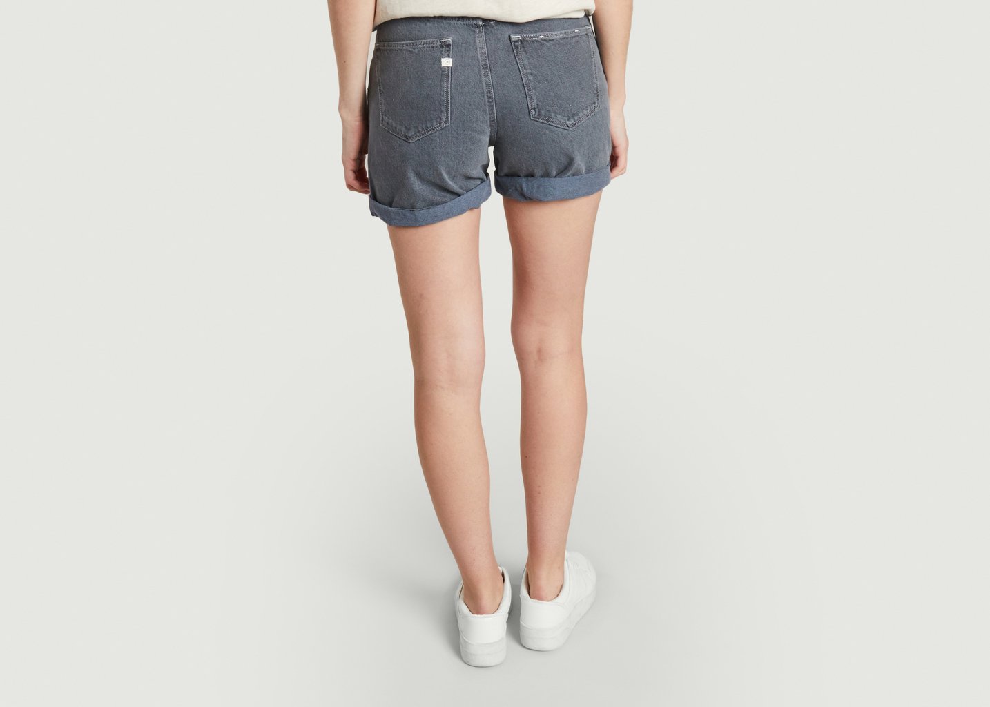 L'exception Short Marilyn Gris Mud Jeans
