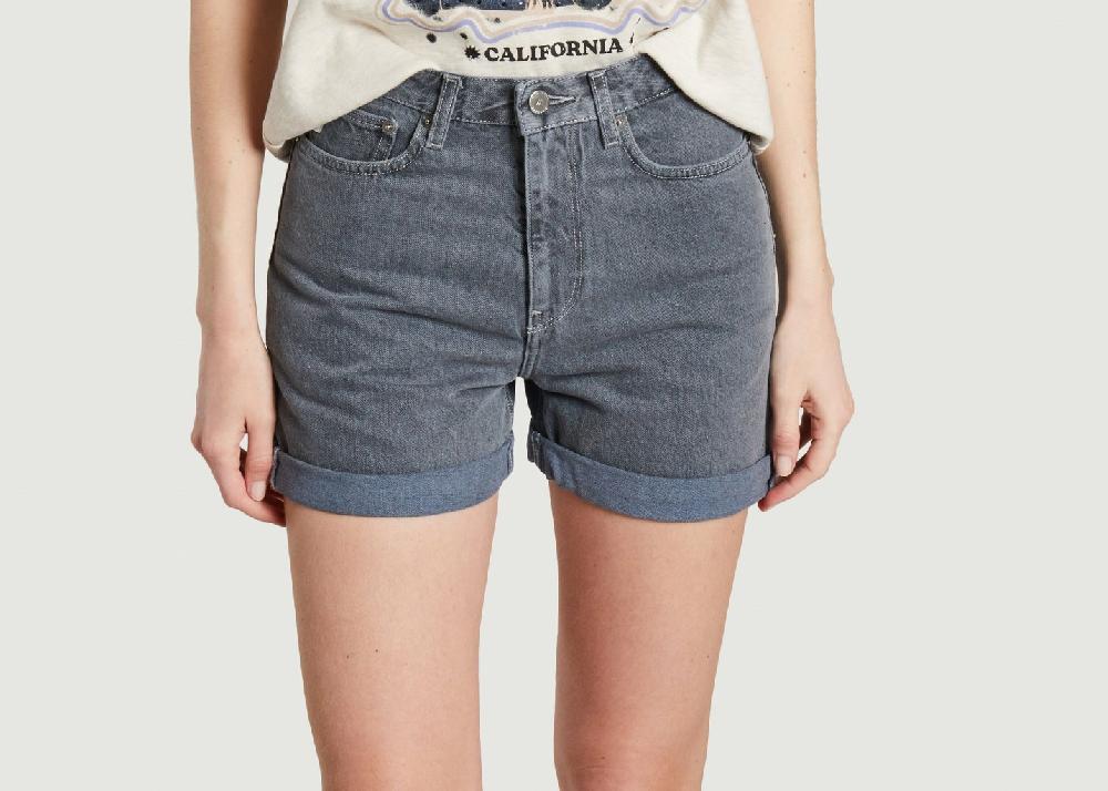 l'exception Short Marilyn Gris Mud Jeans