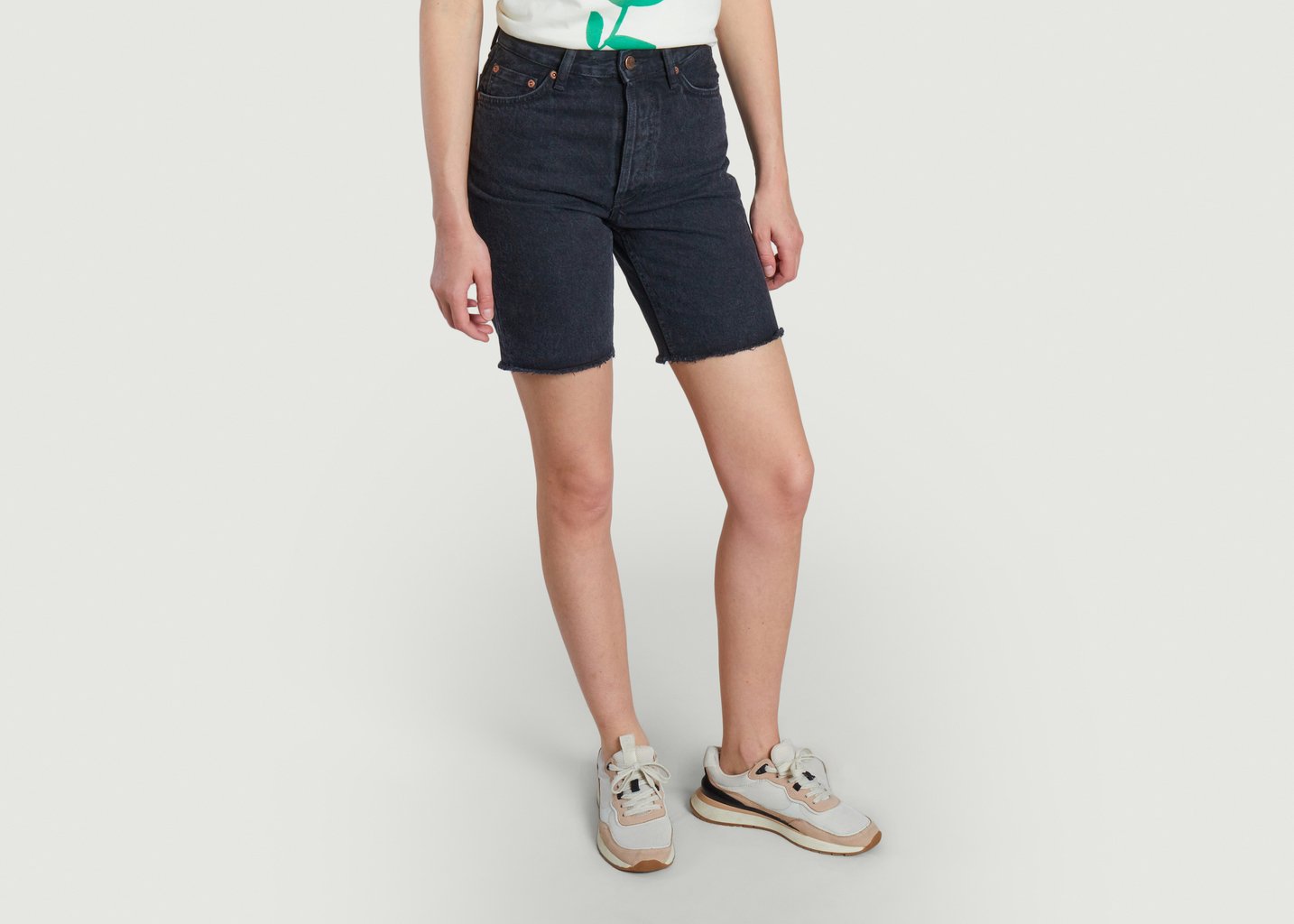 L'exception Short Maud Noir Nudie Jeans