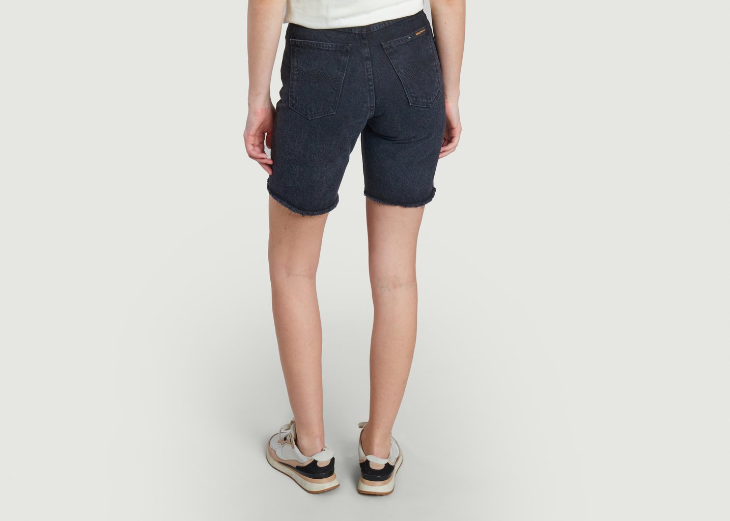 L'exception Short Maud Noir Nudie Jeans