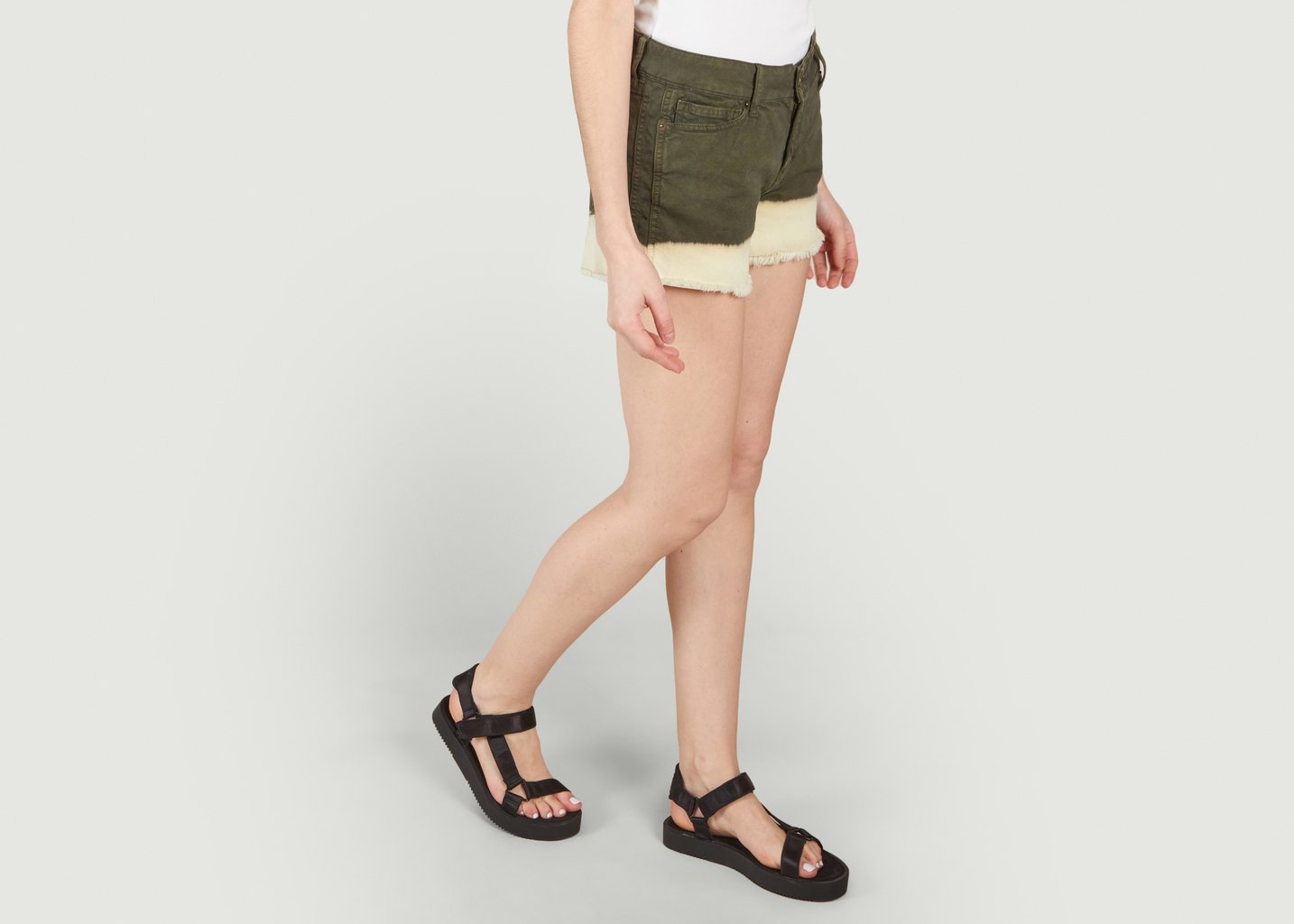 L'exception Short Olivia Marron Five Jeans