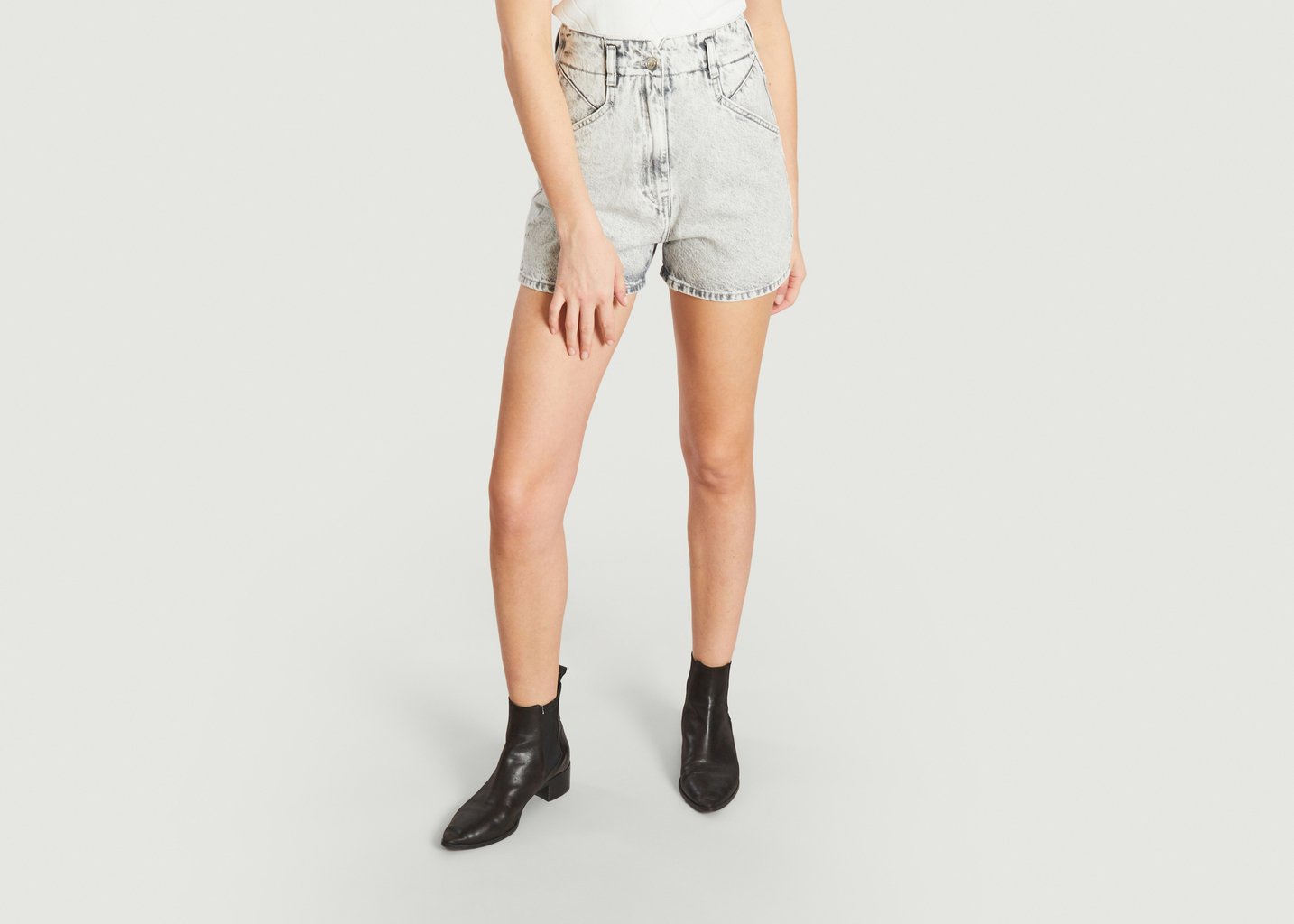 L'exception Short Pamuk Gris IRO Paris