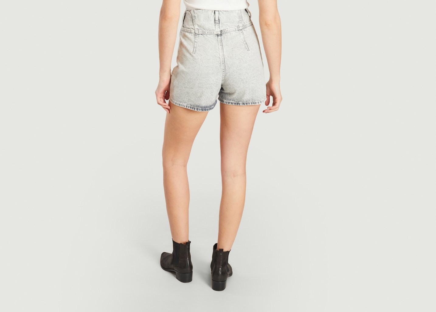 L'exception Short Pamuk Gris IRO Paris