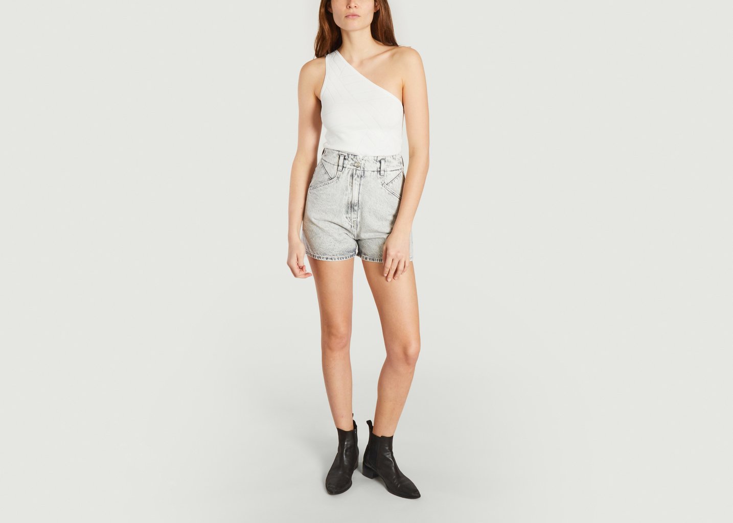 L'exception Short Pamuk Gris IRO Paris