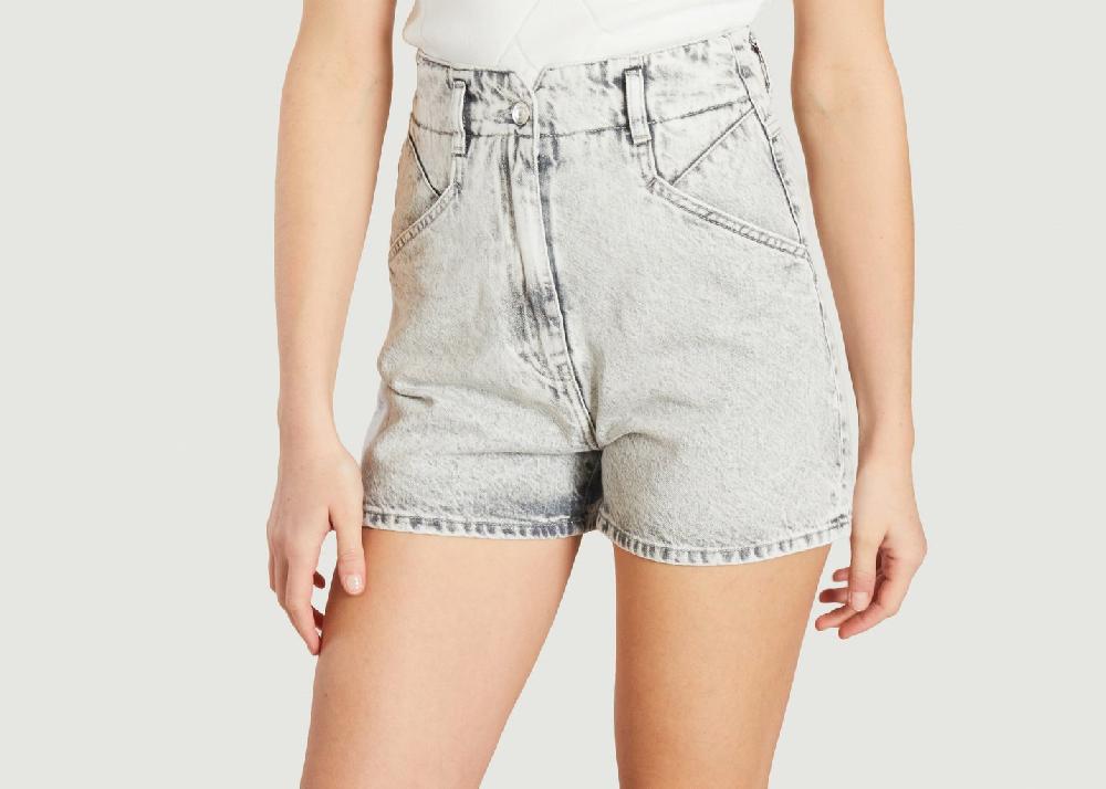 l'exception Short pamuk Gris IRO Paris