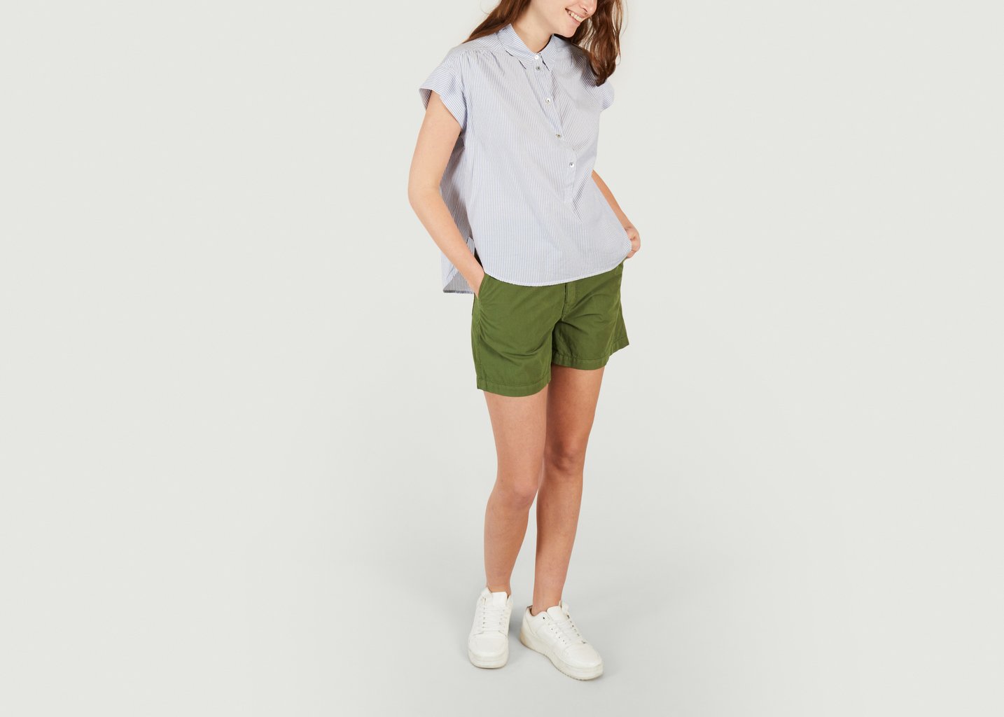 L'exception Short Papo Khaki Bellerose