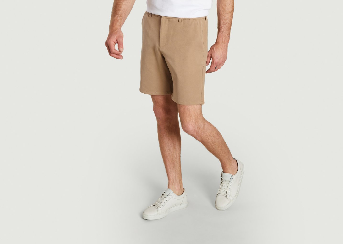 L'exception Short Pino 2.0 Taupe Les Deux