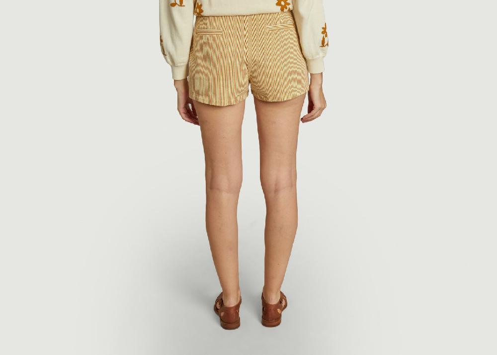 L'exception Short Rayure Miel Curry Emile & Ida