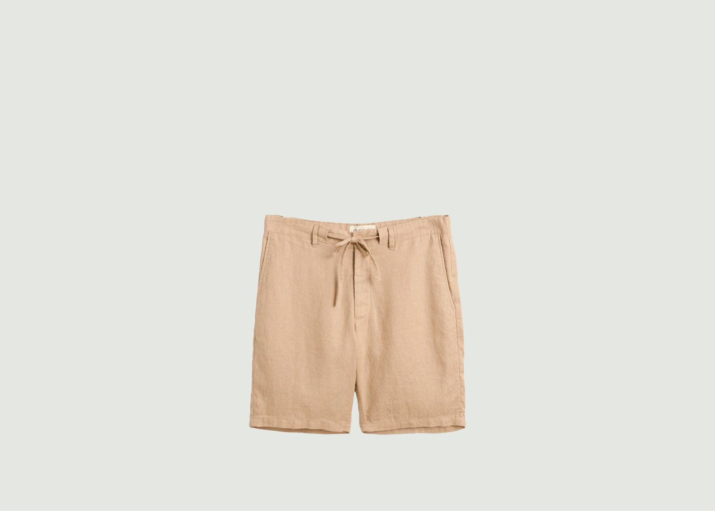 l'exception Short Regular Fit En Lin Sable Gant