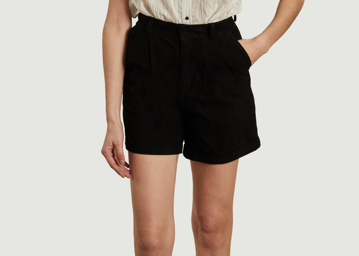 l'exception Short Suzy Noir Deadwood
