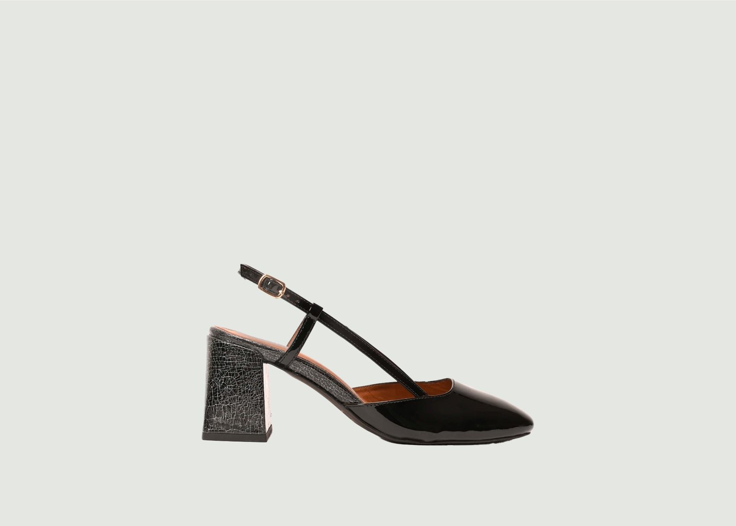 l'exception Slingbacks Fernando Noir HUMAYA