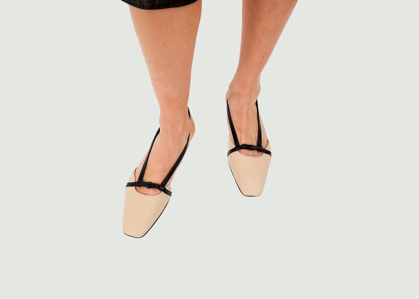 L'exception Slingbacks Lecche Crème Musier Paris