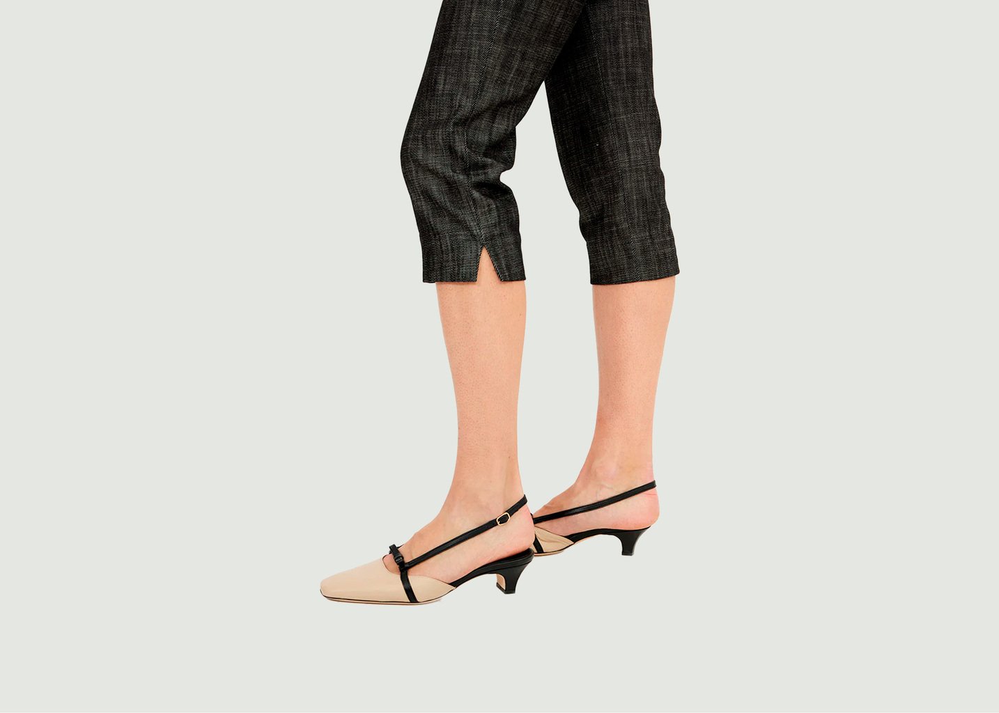 L'exception Slingbacks Lecche Crème Musier Paris
