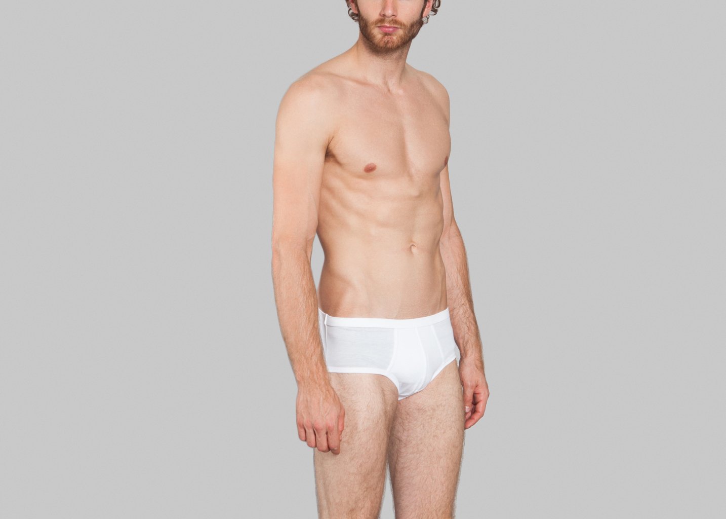 L'exception Slip Y Front Blanc Ron Dorff
