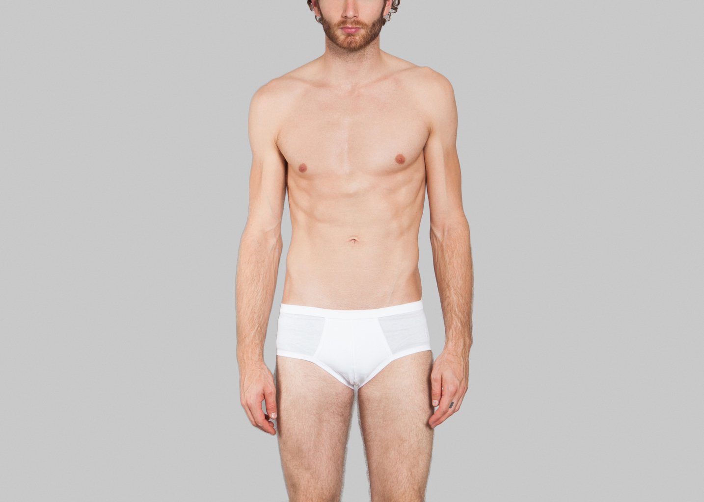 L'exception Slip Y Front Blanc Ron Dorff