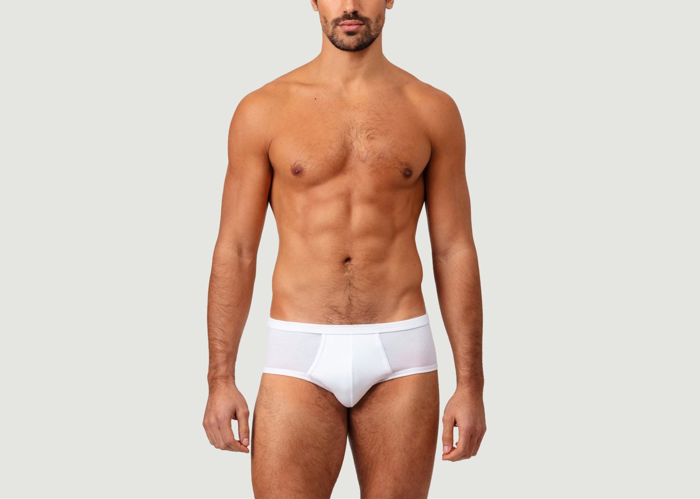 L'exception Slip Y Front Blanc Ron Dorff