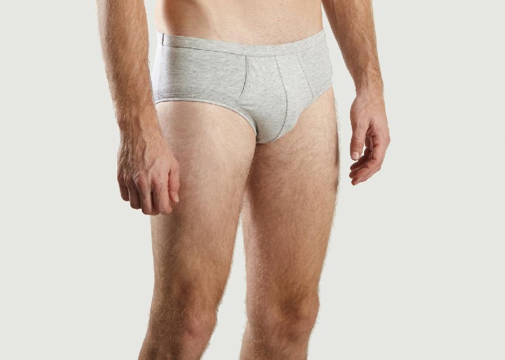 L'exception Slip Y Front Gris Léger Ron Dorff