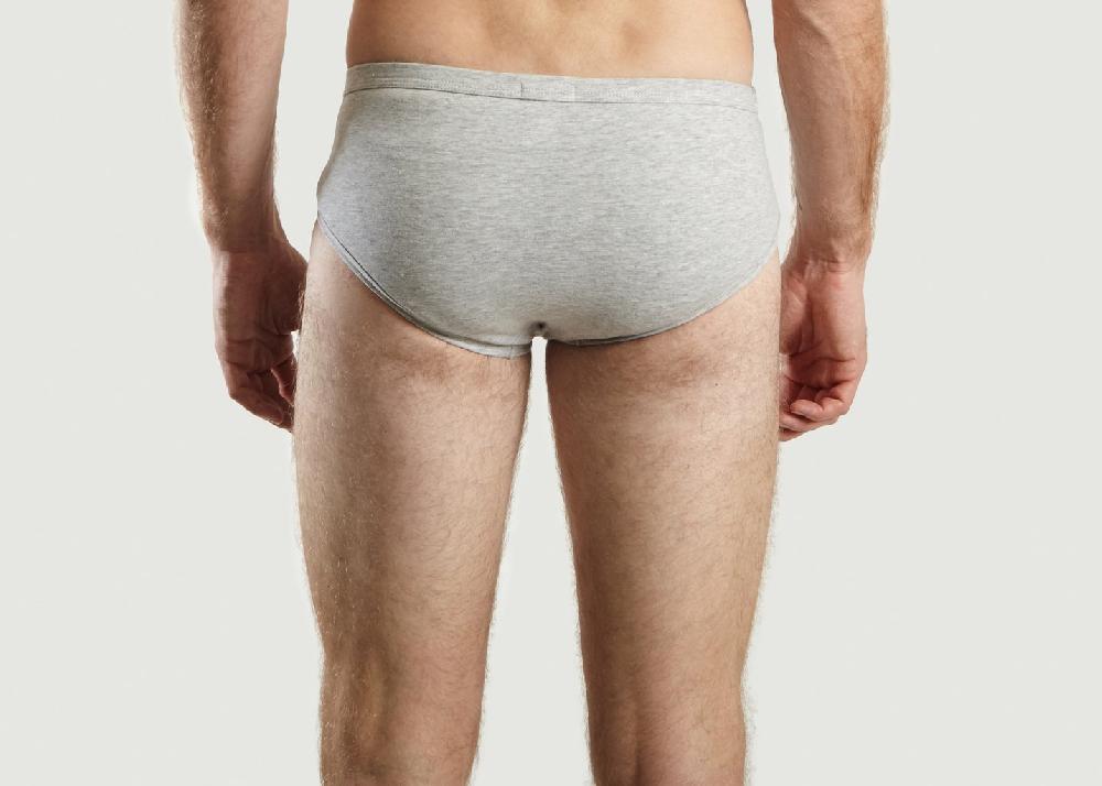L'exception Slip Y Front Gris Léger Ron Dorff