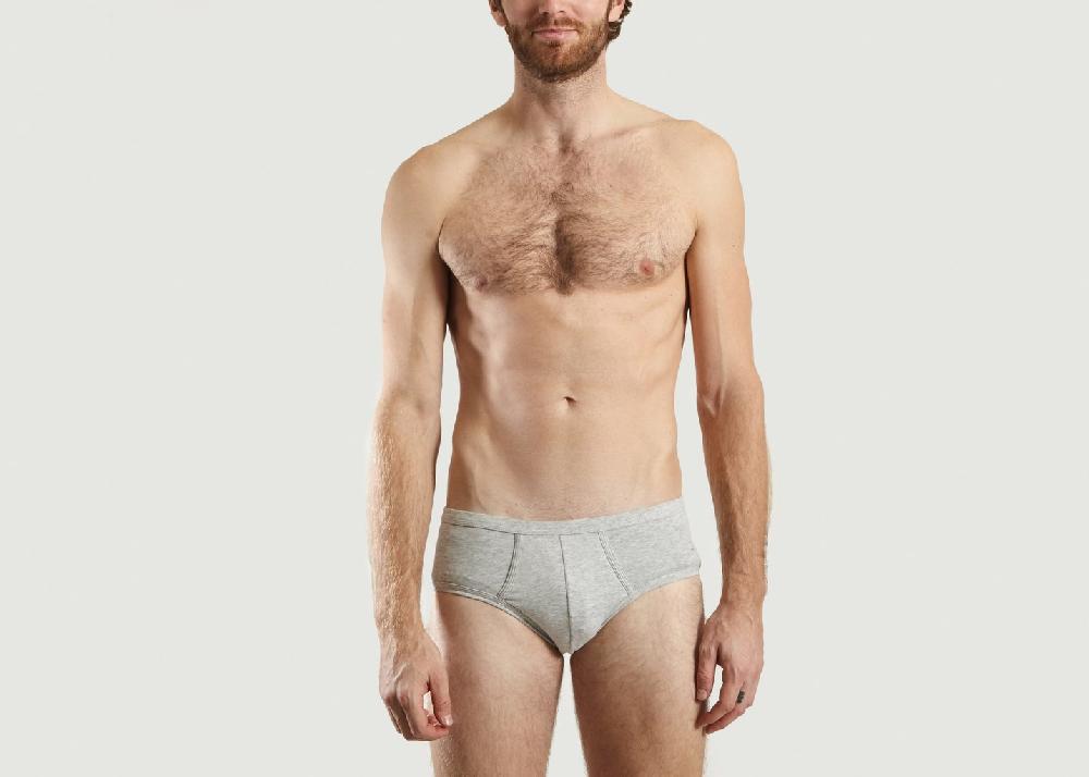 L'exception Slip Y Front Gris Léger Ron Dorff