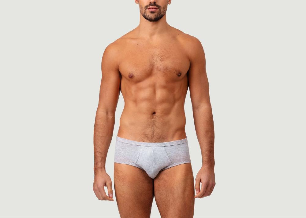 L'exception Slip Y Front Gris Ron Dorff