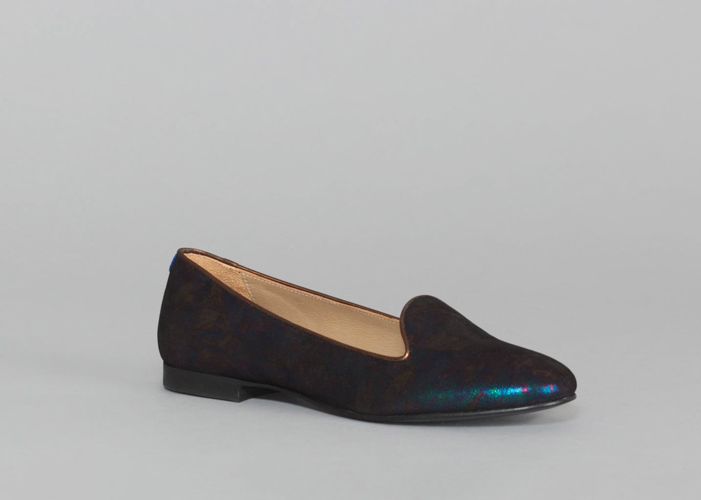 l'exception Slippers Igor Bleu Pétrole Chatelles