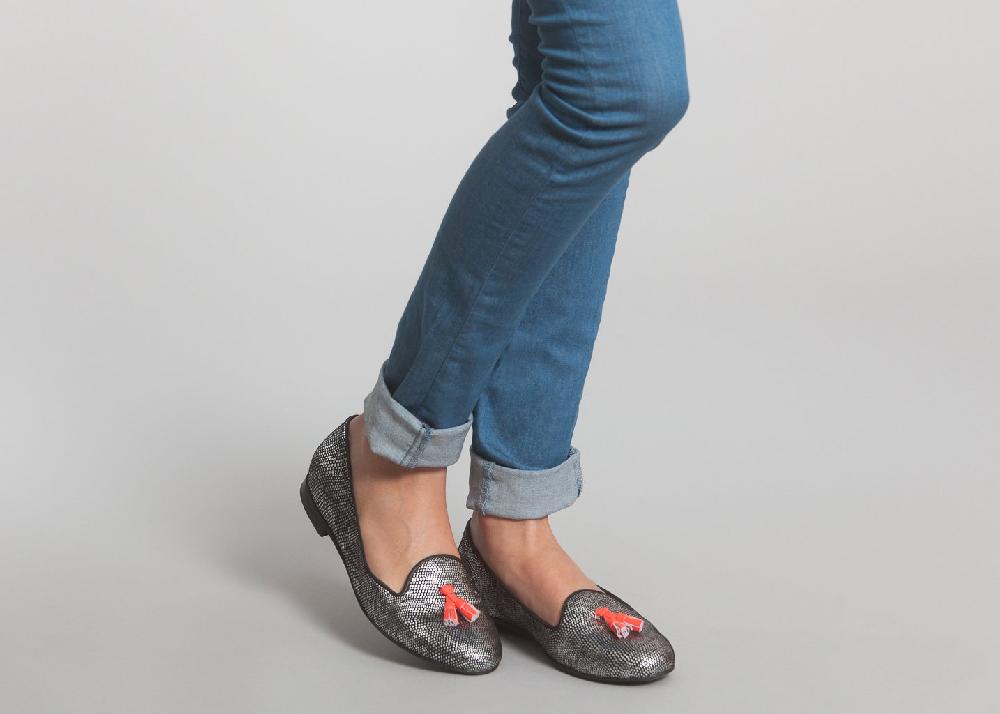 L'exception Slippers Roméo Argent Chatelles