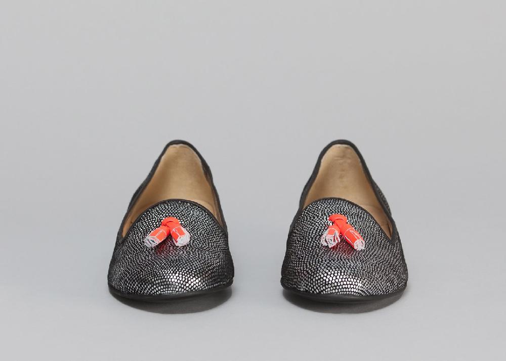 L'exception Slippers Roméo Argent Chatelles