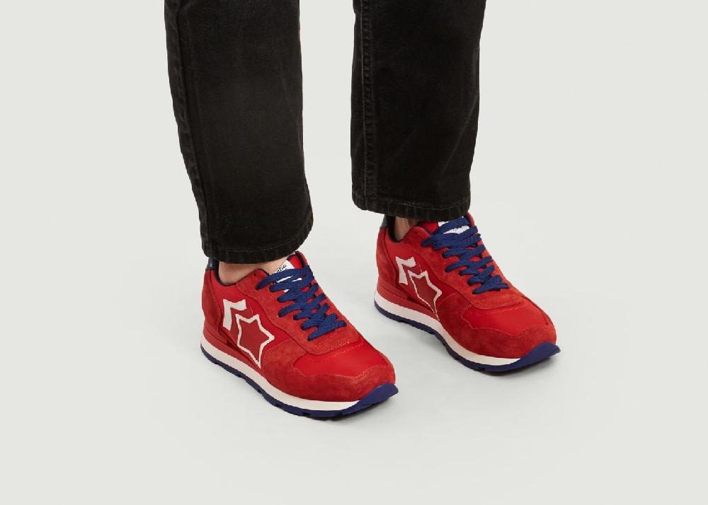 L'exception Sneakers Antares Rouge Atlantic Stars