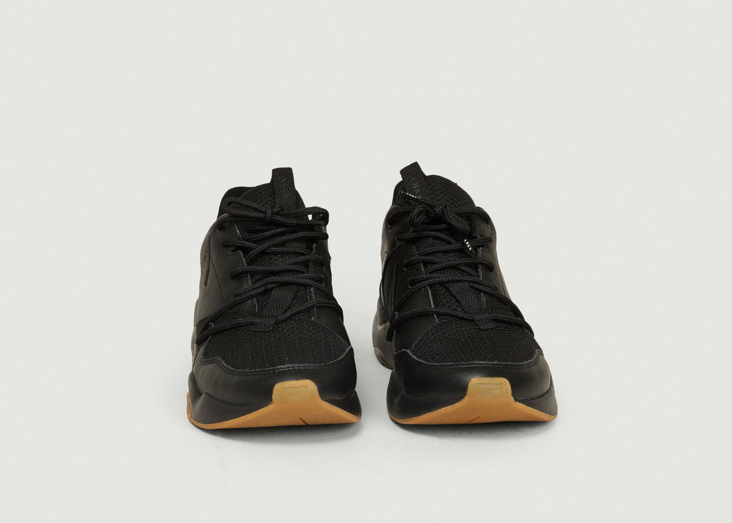 L'exception Sneakers Asymtrix En Mesh Noir Arkk