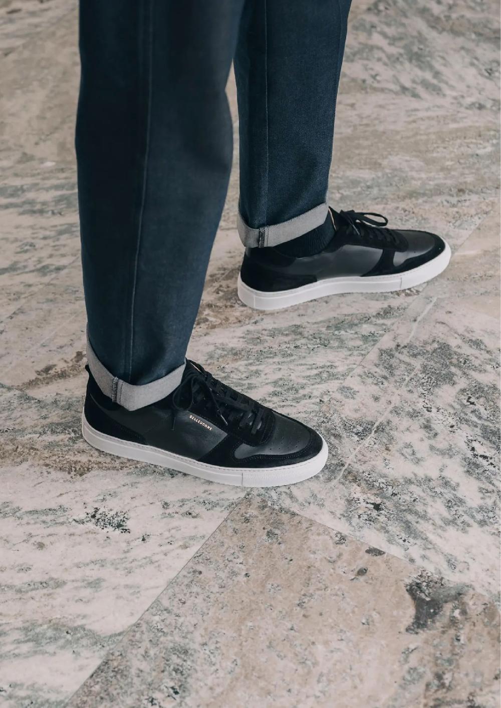 L'exception Sneakers B0 Noir Belledonne Paris