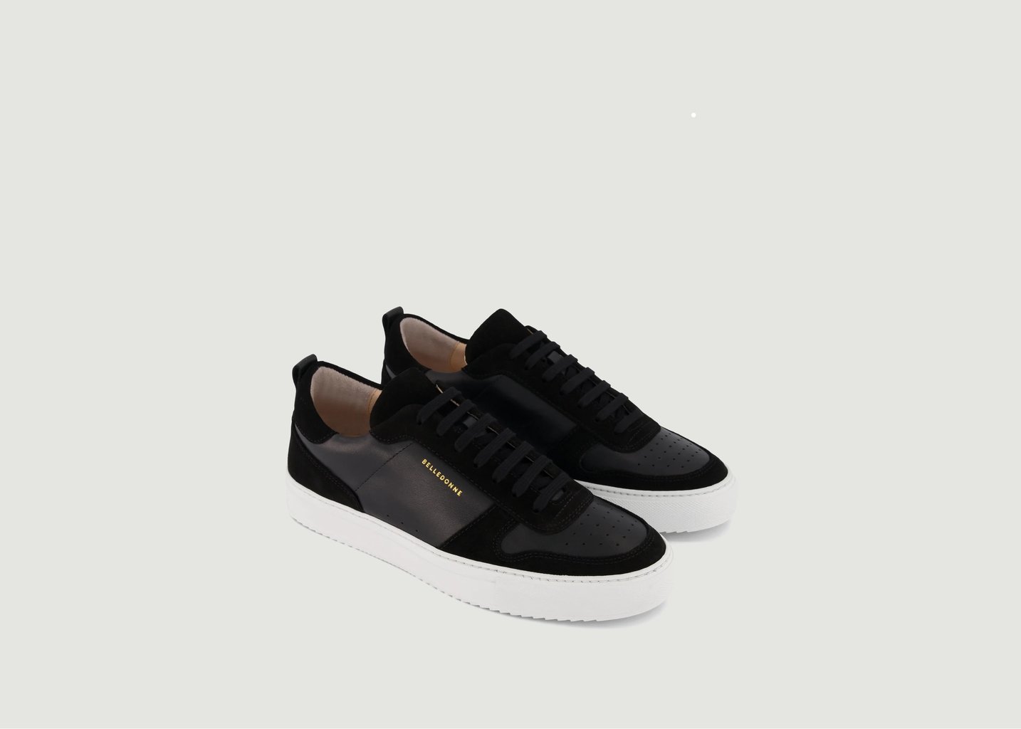 l'exception Sneakers B0 Noir Belledonne Paris