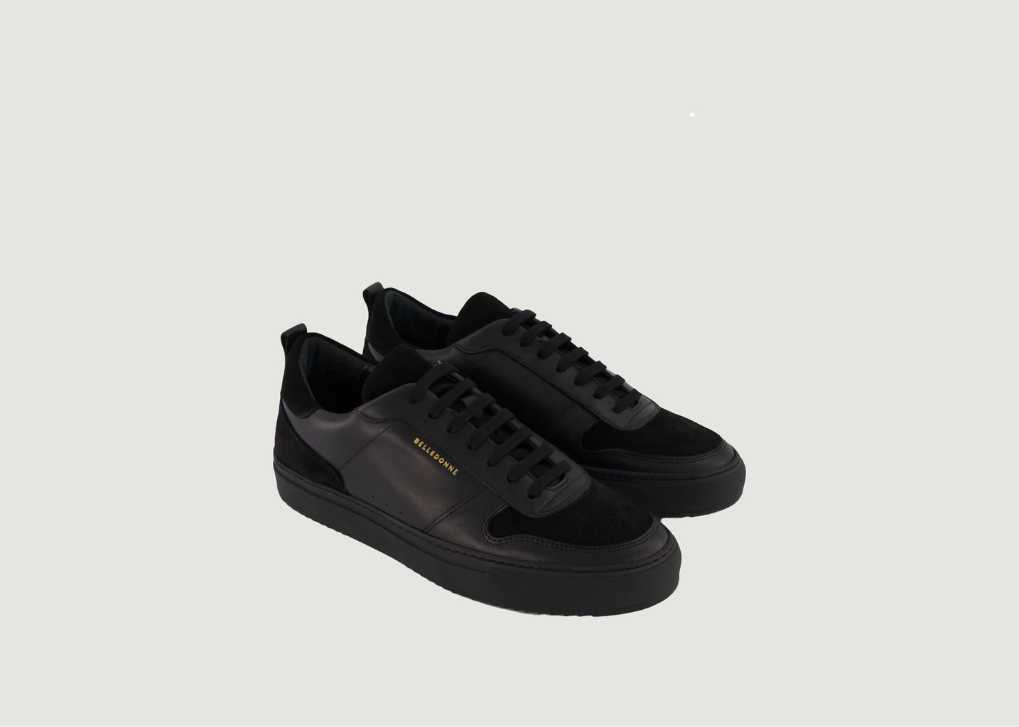 l'exception Sneakers B0 Noir Belledonne Paris