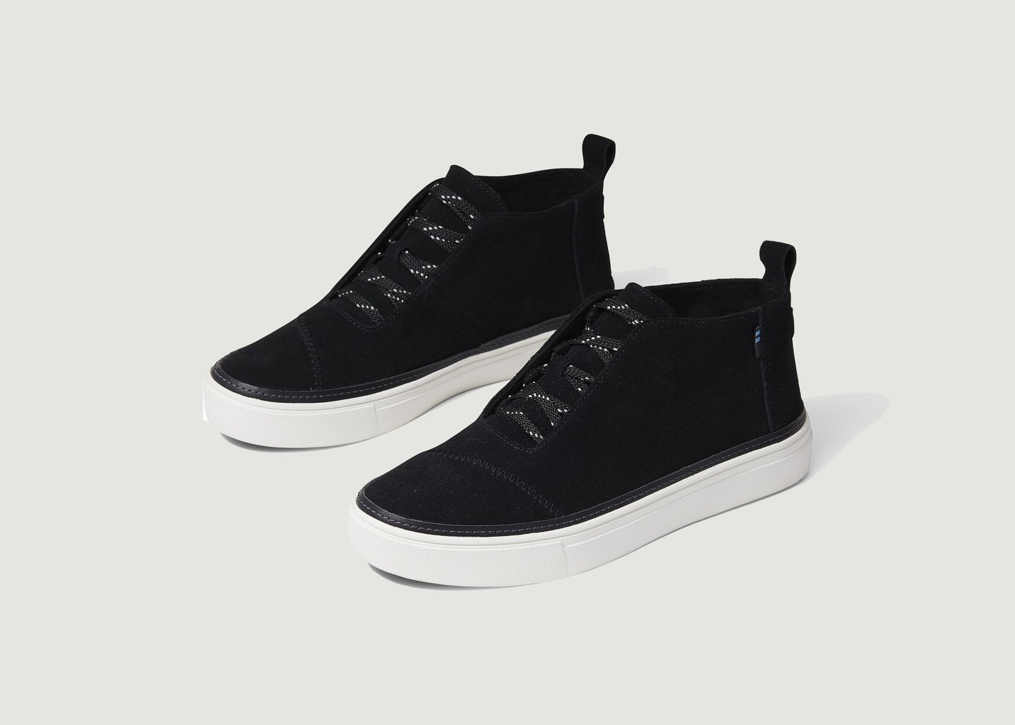 L'exception Sneakers En Daim Riley Noir Toms