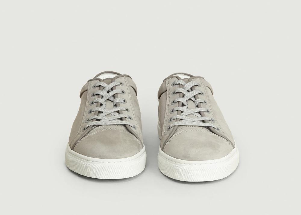 L'exception Sneakers En Nubuck LT 01 Gris ETQ