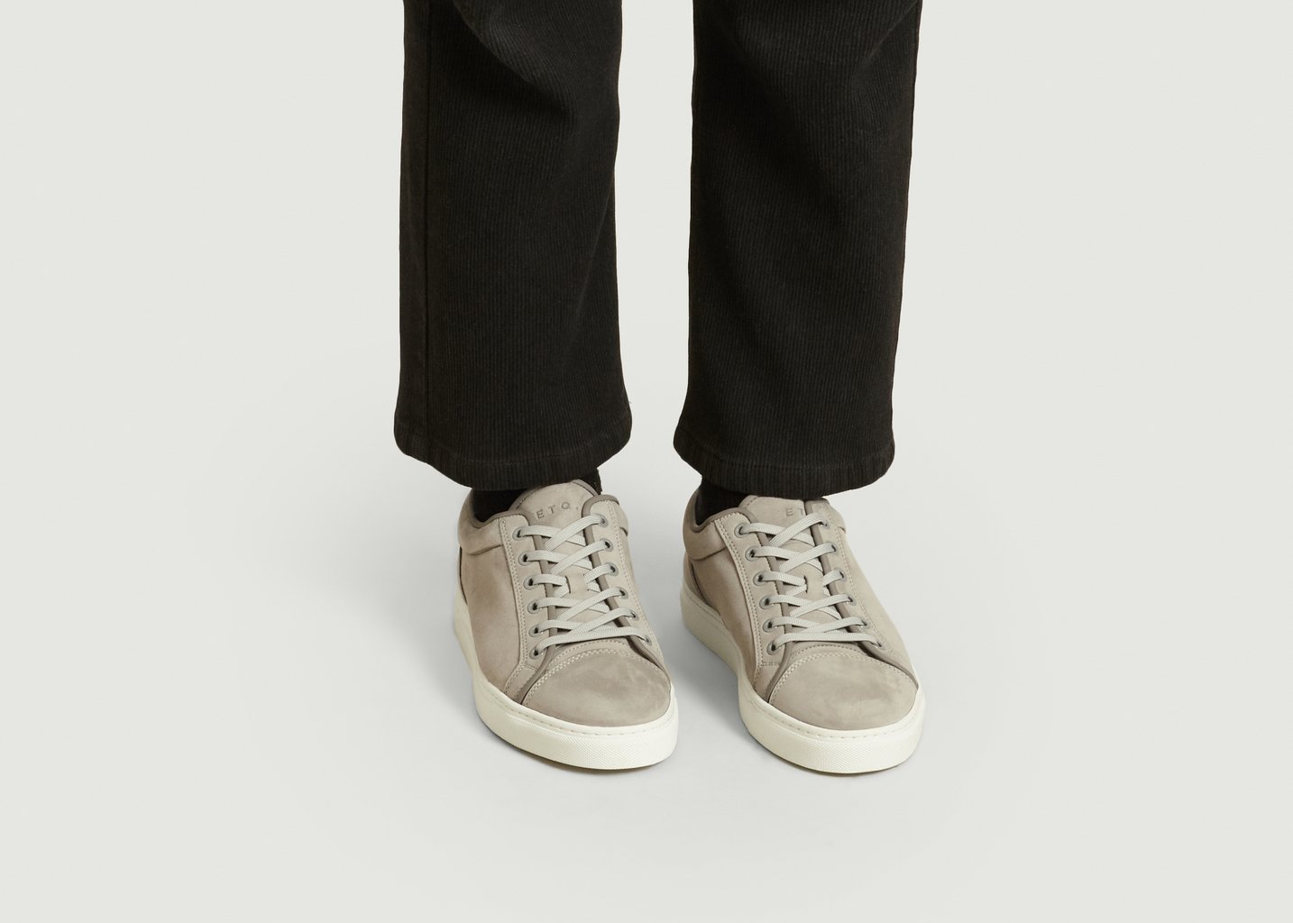 L'exception Sneakers En Nubuck LT 01 Gris ETQ