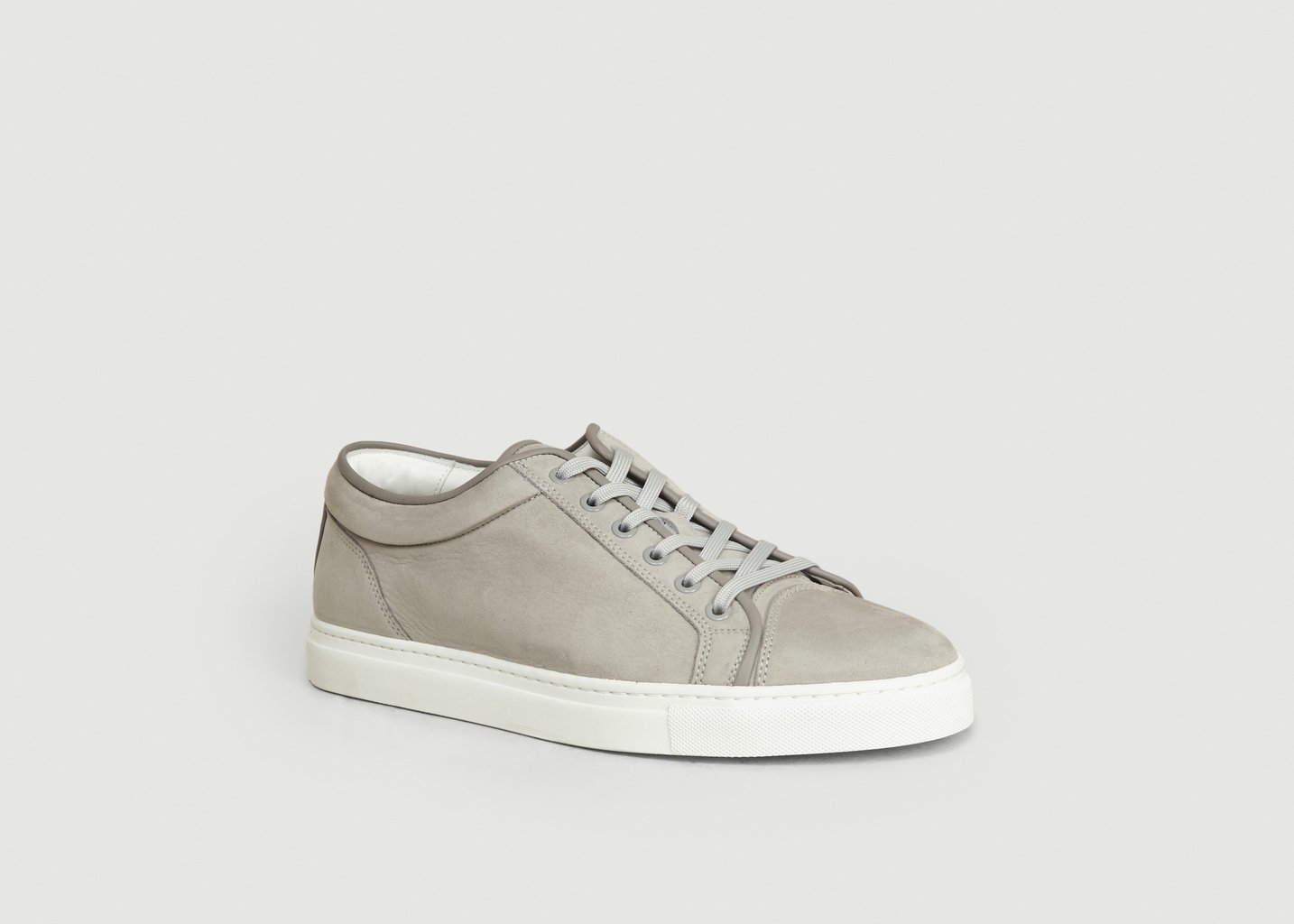 l'exception Sneakers En Nubuck LT 01 Gris ETQ