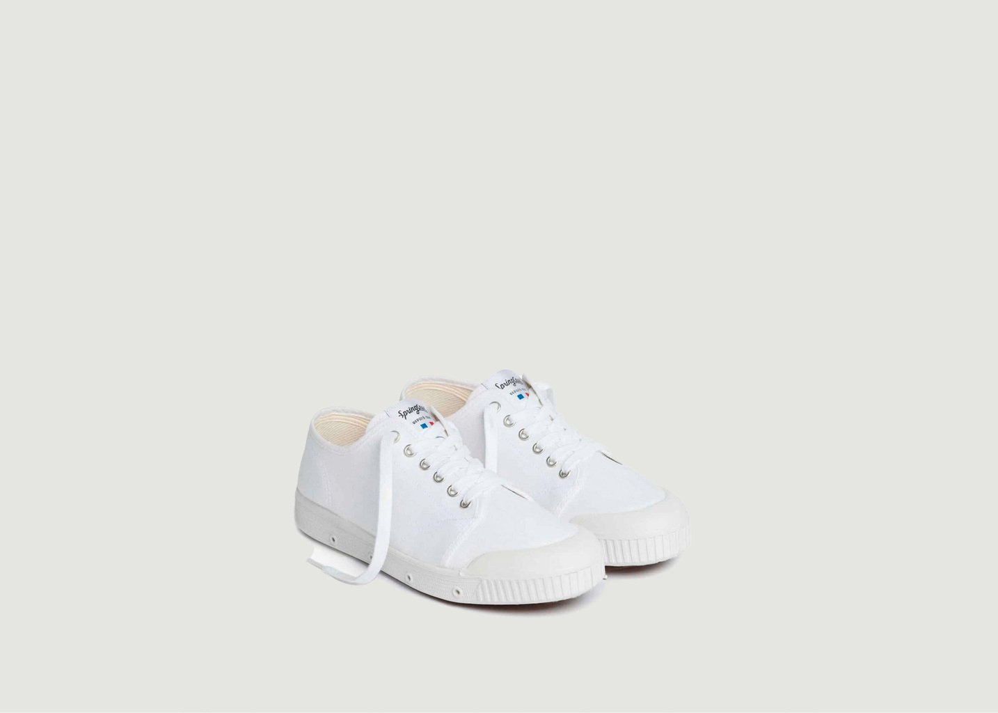 L'exception Sneakers G2 Canvas Blanc Spring Court