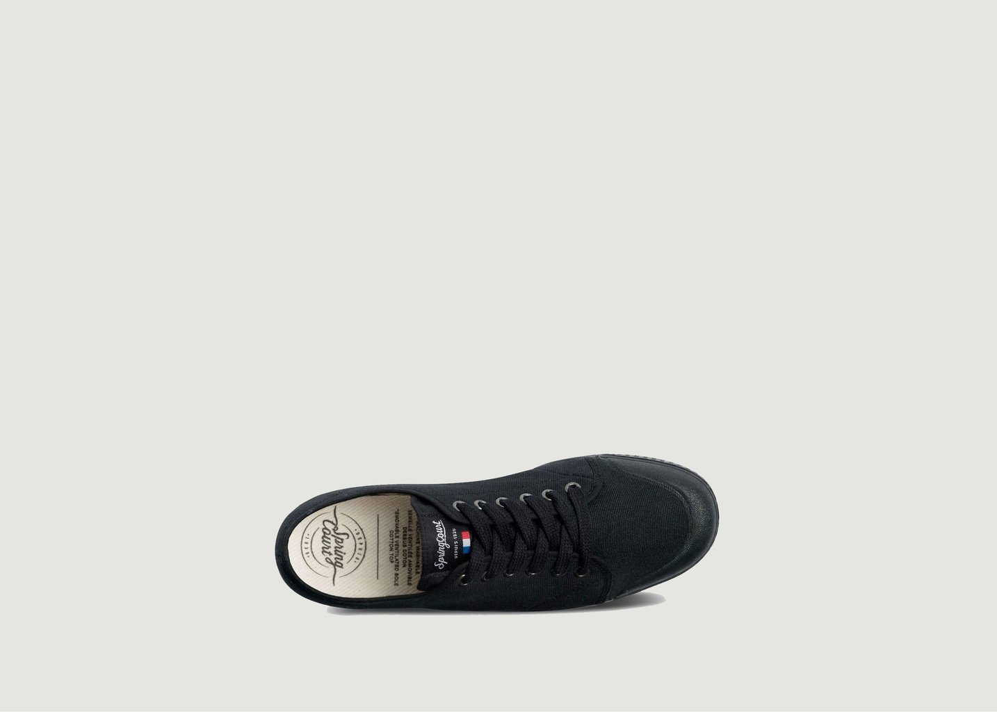 L'exception Sneakers G2 Canvas Noir Spring Court