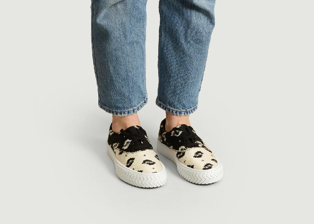 L'exception Sneakers K Skate Noir Kenzo