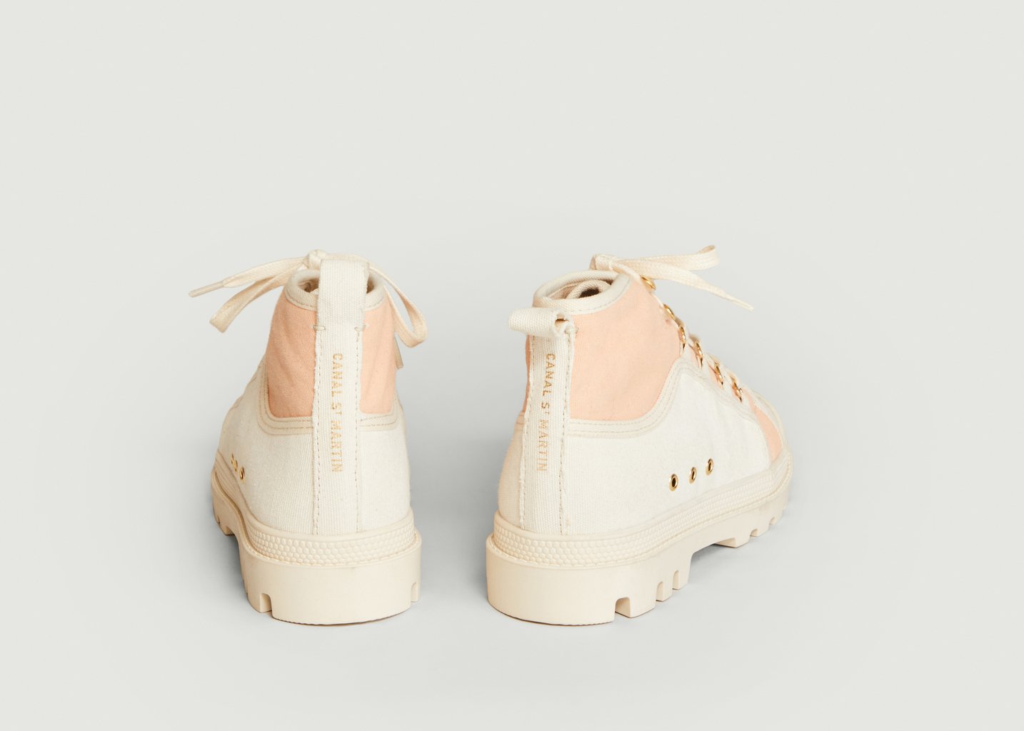 L'exception Sneakers Kamp Beige Canal Saint Martin