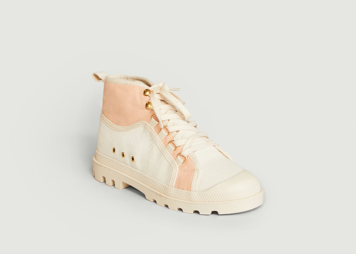 l'exception Sneakers Kamp Beige Canal Saint Martin