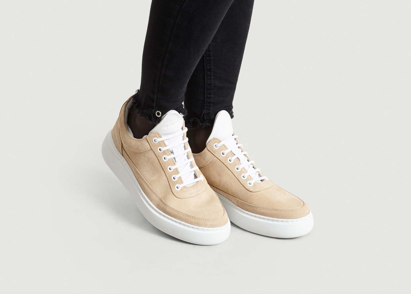 L'exception Sneakers Khromat Beige Filling Pieces