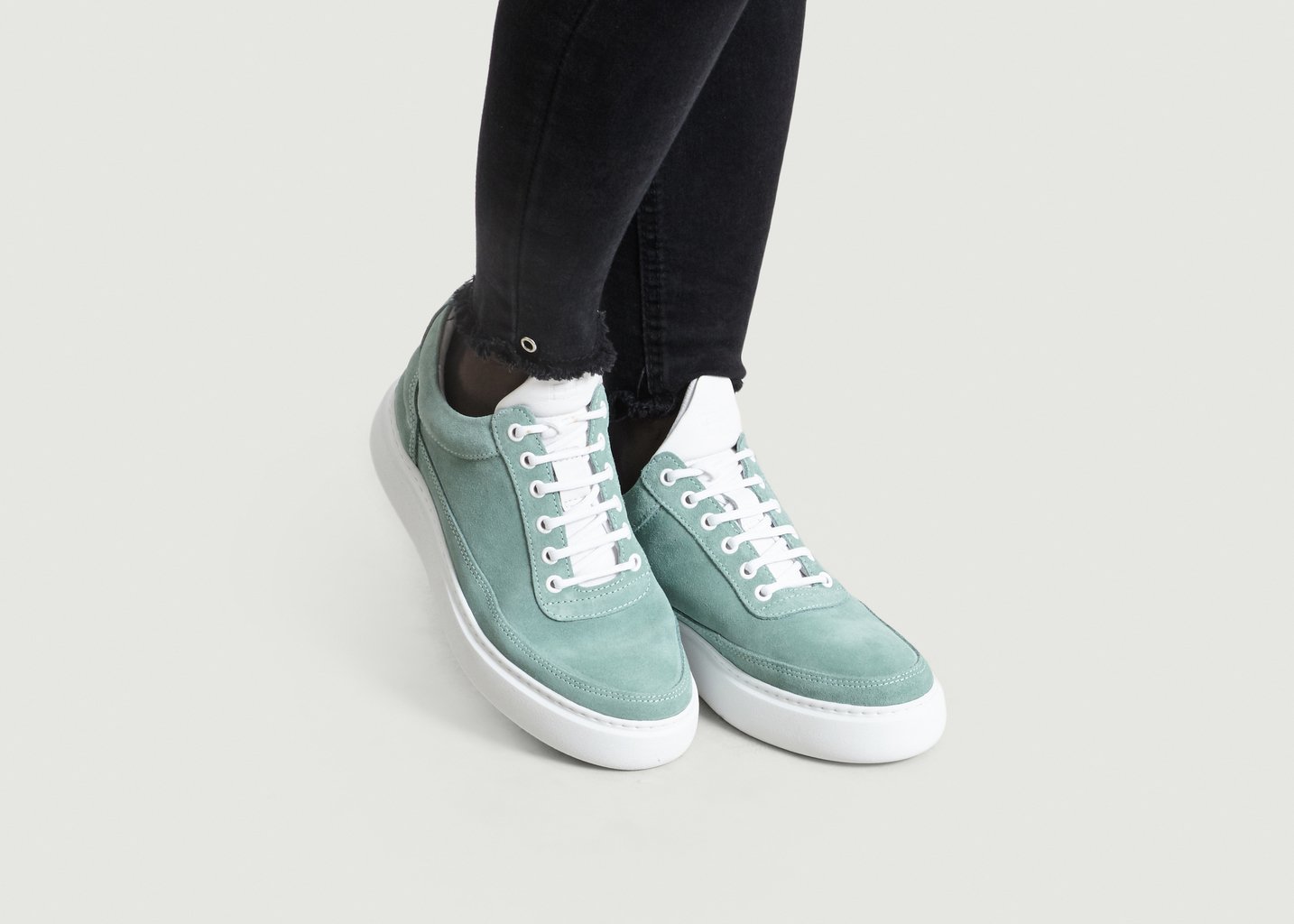 L'exception Sneakers Khromat Menthe Filling Pieces